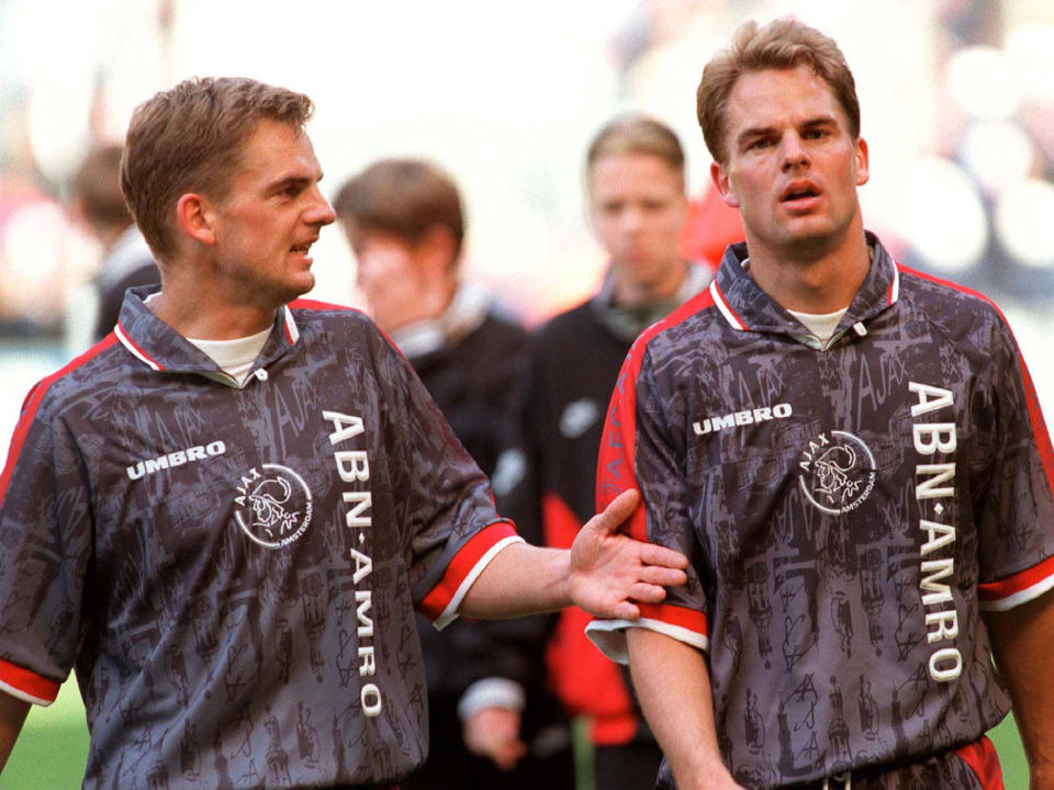 The De Boer brothers played at Ajax and the Netherlands together: Getty