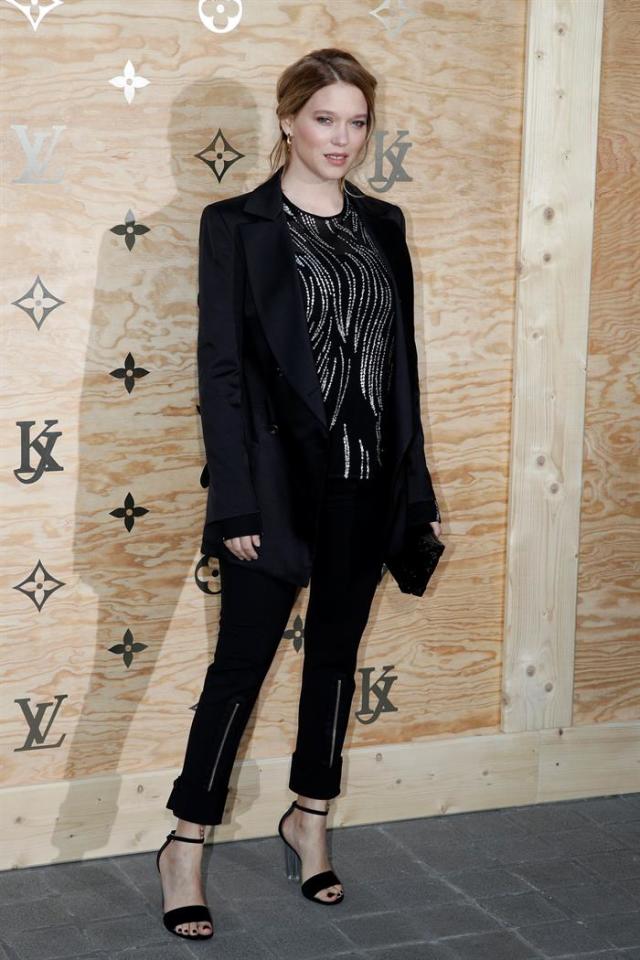 Jennifer Aniston and Cate Blanchett go hell for leather at Louis Vuitton x  Jeff Koons launch