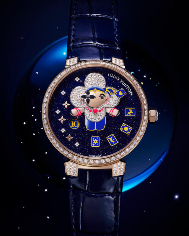 Cubic Luxury Timepieces : Louis Vuitton Tamour Spin Time