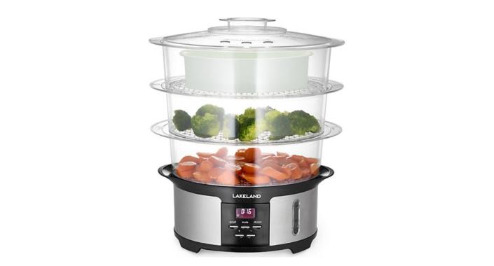 Lakeland Digital 3-Tier Electric Steamer (Lakeland)