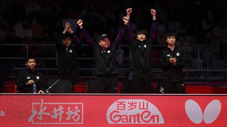 台灣桌球男團。（圖／翻攝自WTT官網）