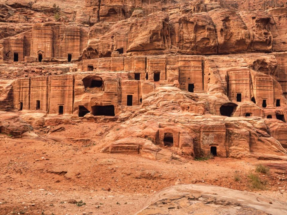 Petra is ‘a rose-red city half as old as time,’ according to a poem by John Burgon (Getty)