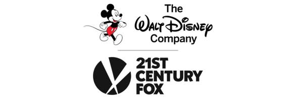 The Walt Disney and Twenty-First Century Fox logos.