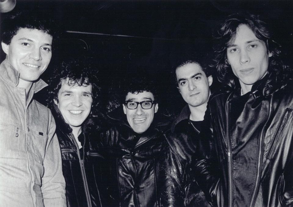 Donnie Iris and the Cruisers are shown in the 1980s. The band opens for Journey on Saturday night at the Concert for Legends during the Pro Football Hall of Fame Enshrinement Festival.