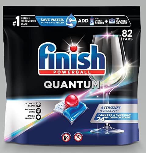 Finish Powerball Quantum Dishwashing Pods (Amazon / Amazon)