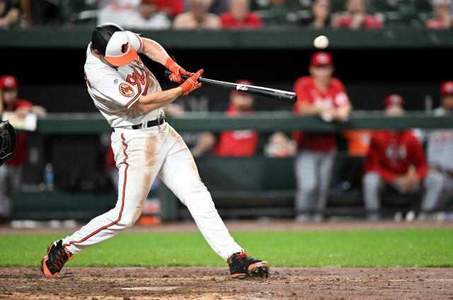 Jordan Westburg records first MLB hit in debut as Orioles top Reds, 10-3,  in rain-delayed game