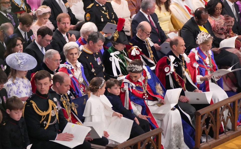 their majesties king charles iii and queen camilla coronation day