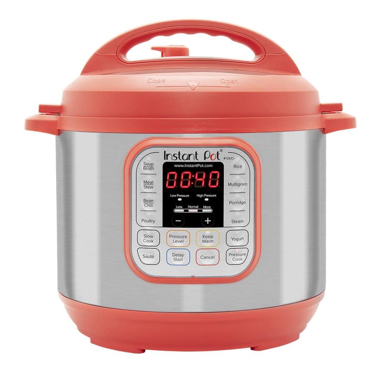 Bright red Instant Pot Duo 60. (Photo: Amazon)