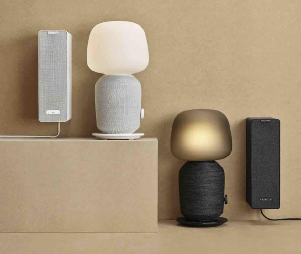 <p>La lampada con speaker e wi-fi intergrato </p>