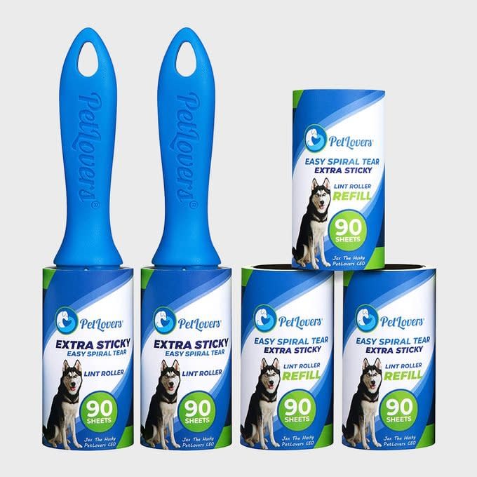 <a href="https://www.amazon.com/PetLovers-Sticky-Roller-Removal-Remover/dp/B07GV57JYJ/?tag=readerwp-20" rel="nofollow noopener" target="_blank" data-ylk="slk:Lint Roller;elm:context_link;itc:0;sec:content-canvas" class="link rapid-noclick-resp">Lint Roller</a>