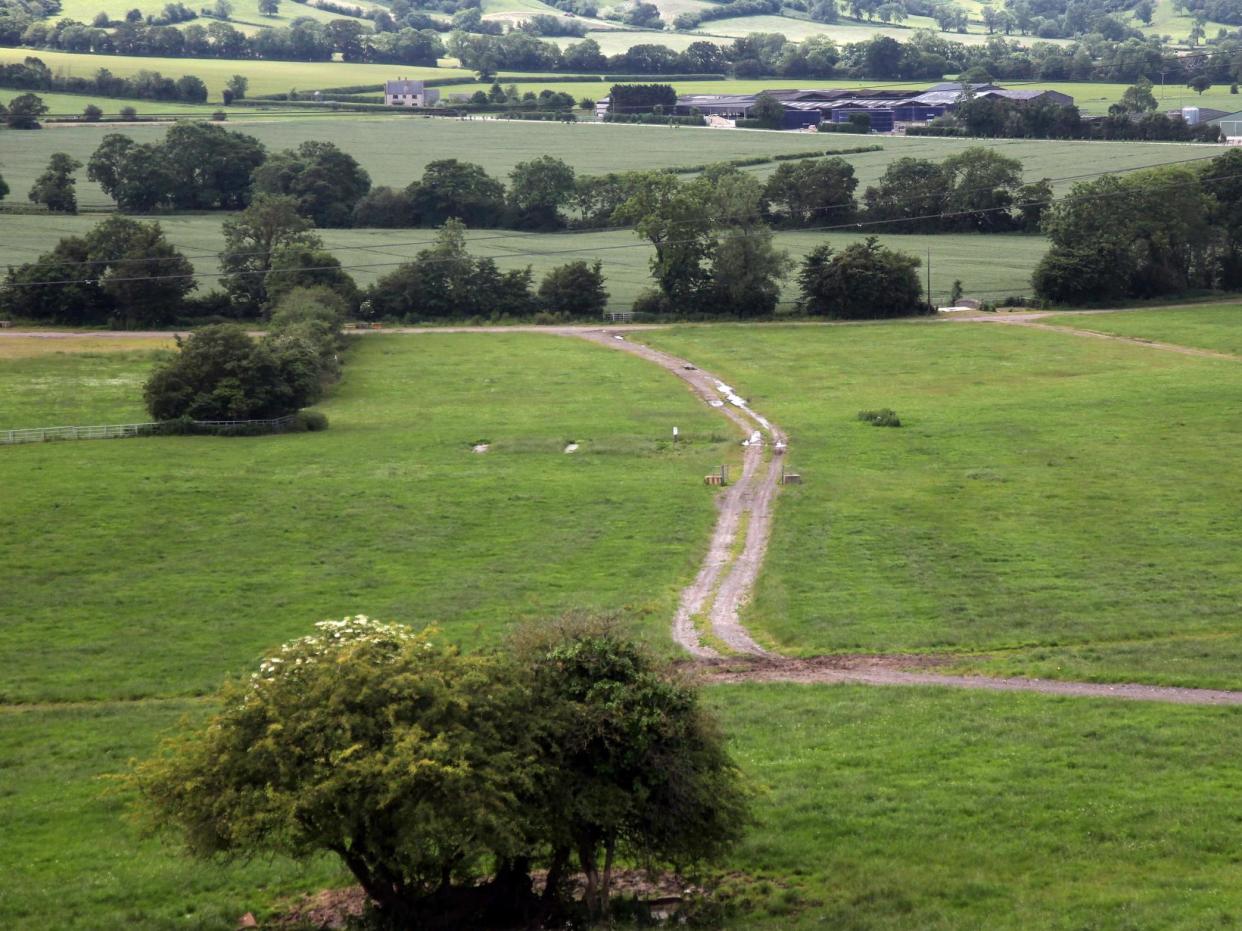 General view of fields in Somerset: Matt Cardy/Getty Images