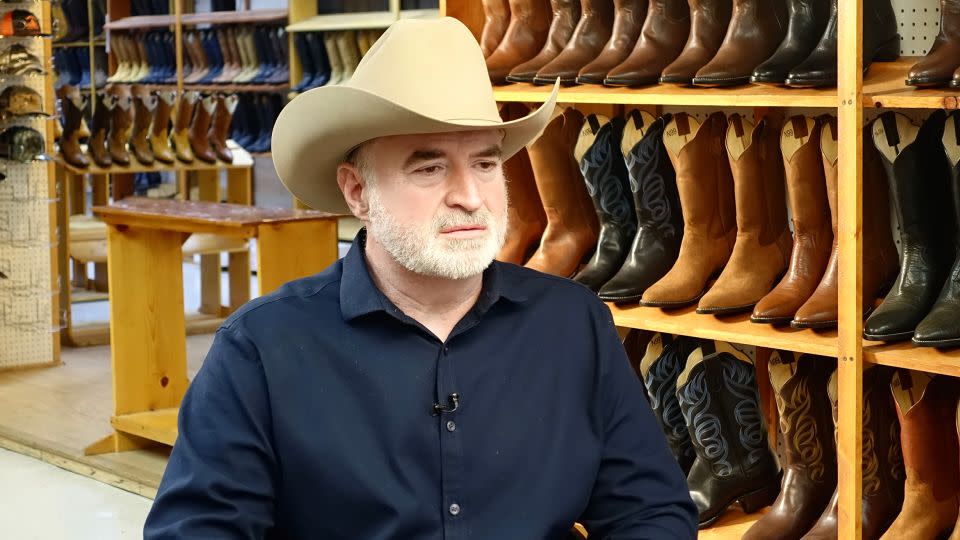 David Moore speaks with CNN's John King during an interview in Nogales, Arizona. - CNN