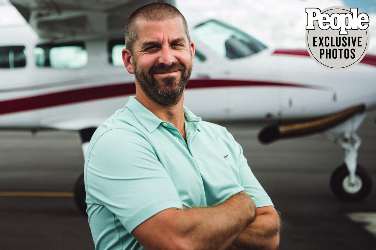 Darren Harrison photographed on June 2, 2022 at Lake Wales Airport, Florida