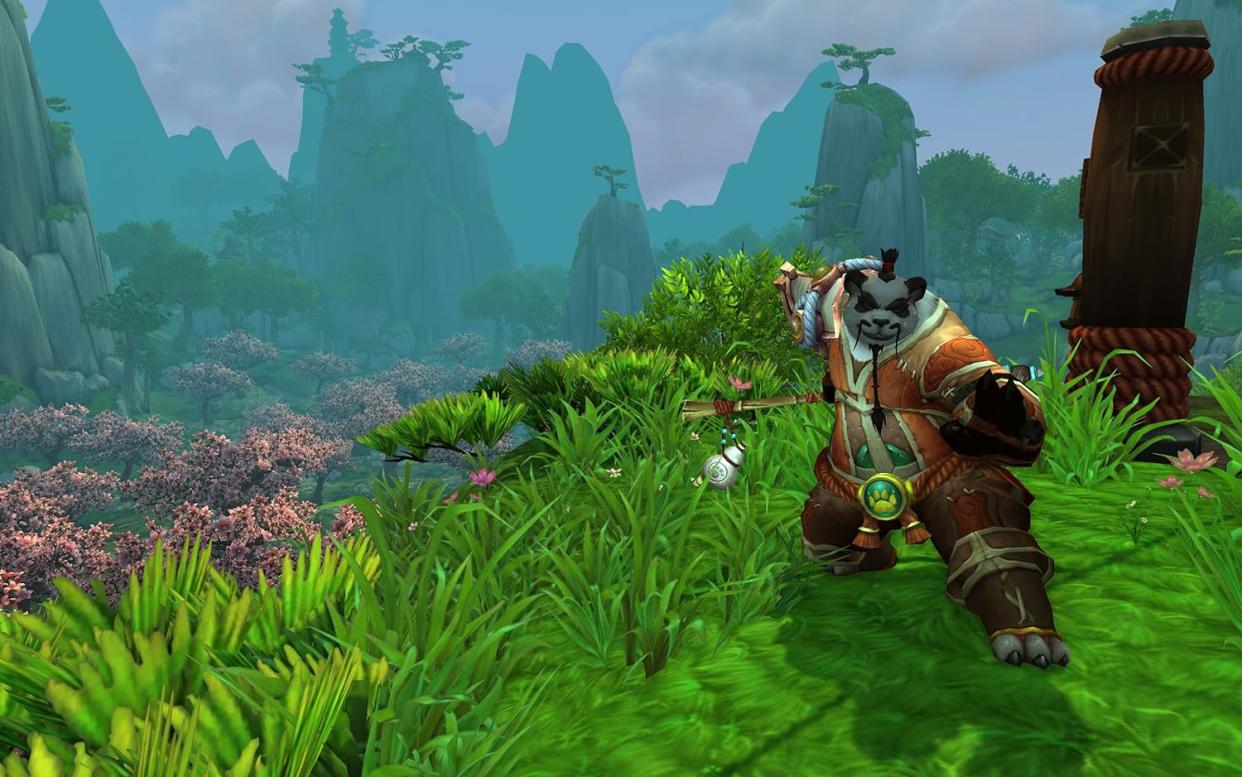  World of Warcraft: Mists of Pandaria promotional screenshot. 