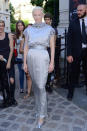 <p>The ethereal Tilda stunned once again in a silver gown by Chanel.<br><i>[Photo: WENN]</i> </p>