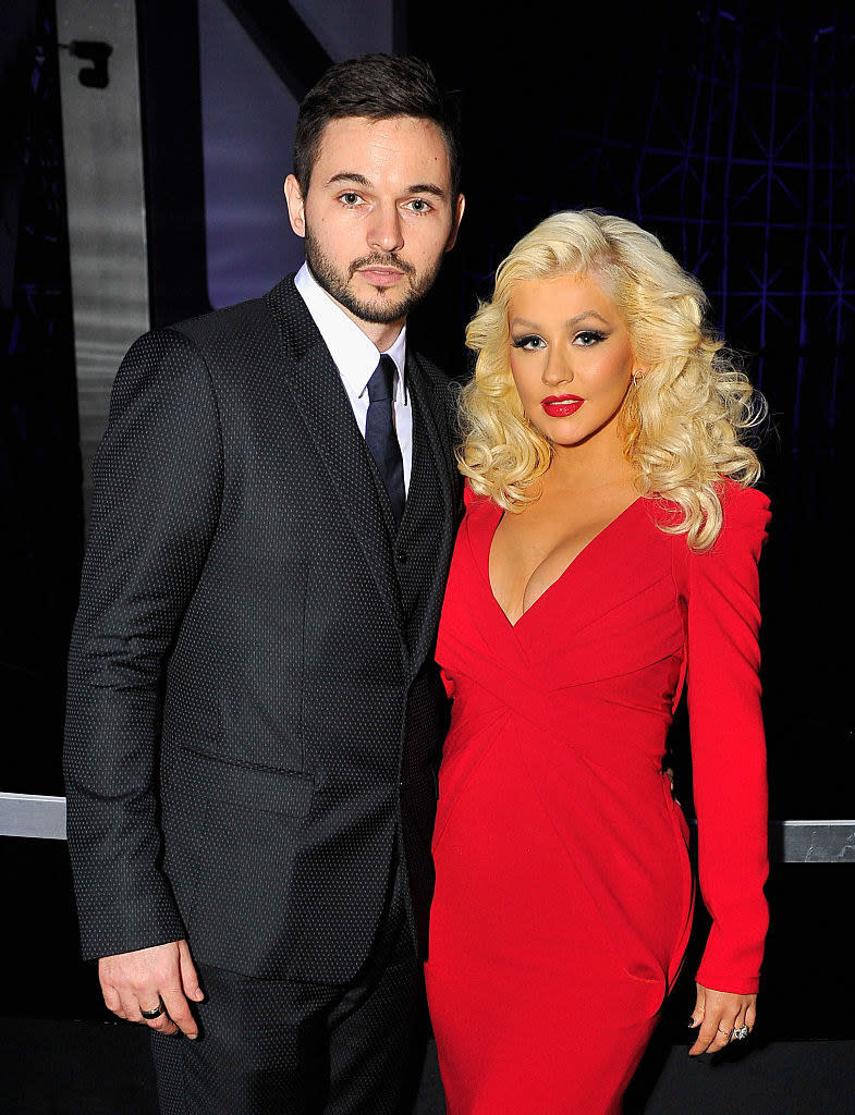 Matt Rutler and Christina Aguilera