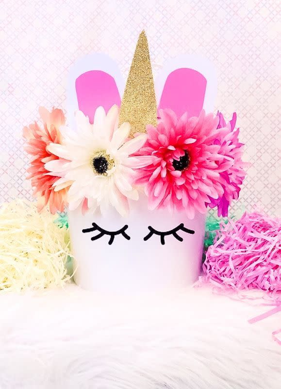 Unicorn Easter Basket