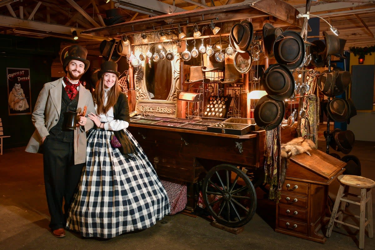 Travel across the Atlantic (and back in time) at this quirky Californian Christmas market (Rich Yee)
