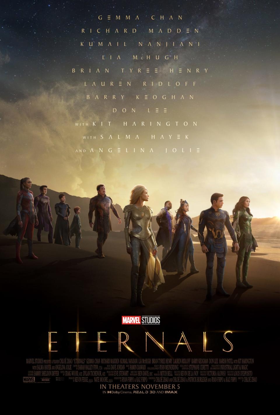 Marvel's Eternals poster