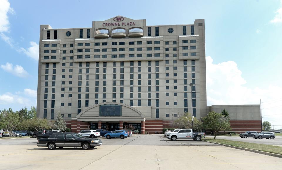 The Crown Plaza Hotel at 3000 S. Dirksen Parkway is seen Thursday, July 11, 2024, in Springfield.