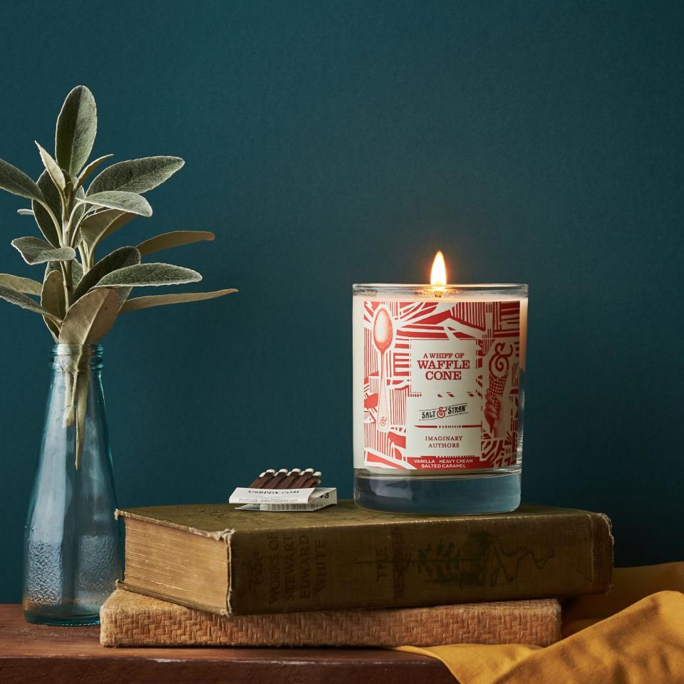 A Whiff of Waffle Cone Scented Candle