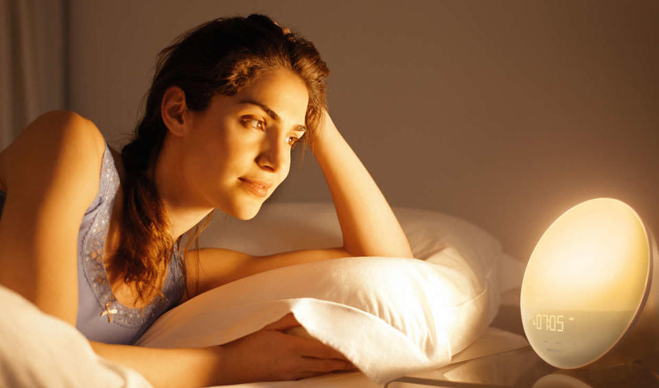 Philips Wake-Up Light Alarm Clock. (Photo: Philips)