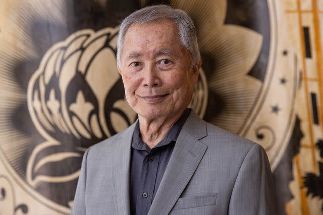 <p>Emma McIntyre/Getty </p> George Takei in 2021