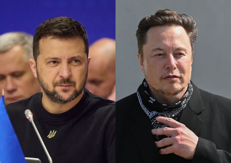 Elon Musk vs. Volodimir Zelensky