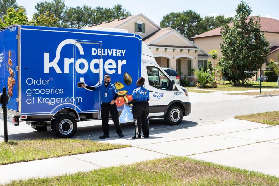 Kroger is now delivering groceries in parts of Central Florida and has expanded into South Florida.