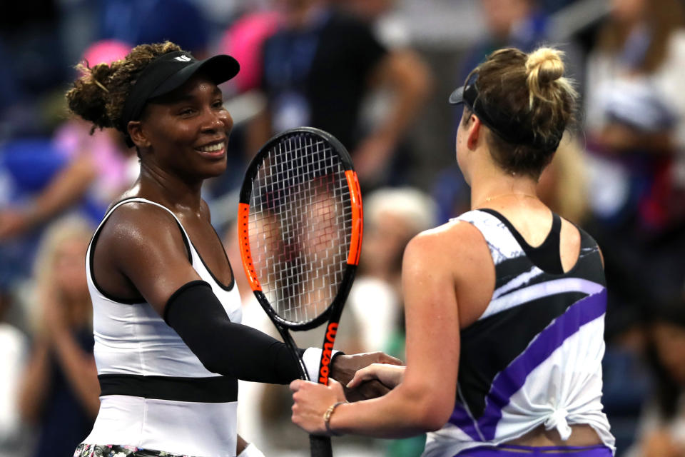 Venus Williams had a lot of grit and gumption, but couldn't top No. 5 Elina Svitolina. (Photo by Matthew Stockman/Getty Images)