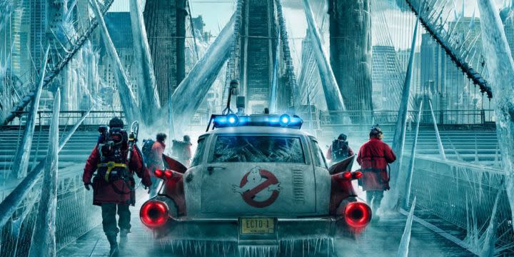 New York City is frozen in Ghostbusters Frozen Empire