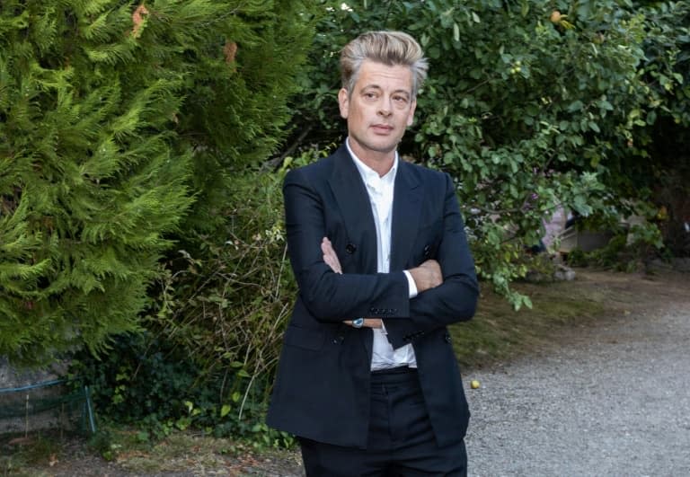 Le chanteur et acteur Benjamin Biolay, le 1er septembre 2020, à Angoulême, pour le festival du film francophone - Yohan BONNET © 2019 AFP