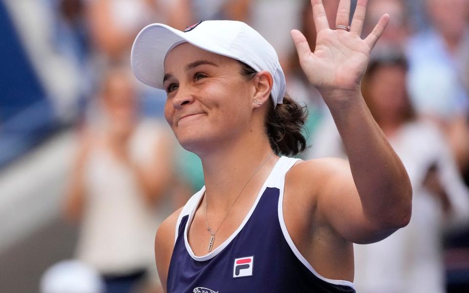 Barty looked impressive in the straight-sets win on Arthur Ashe - USA TODAY SPORTS