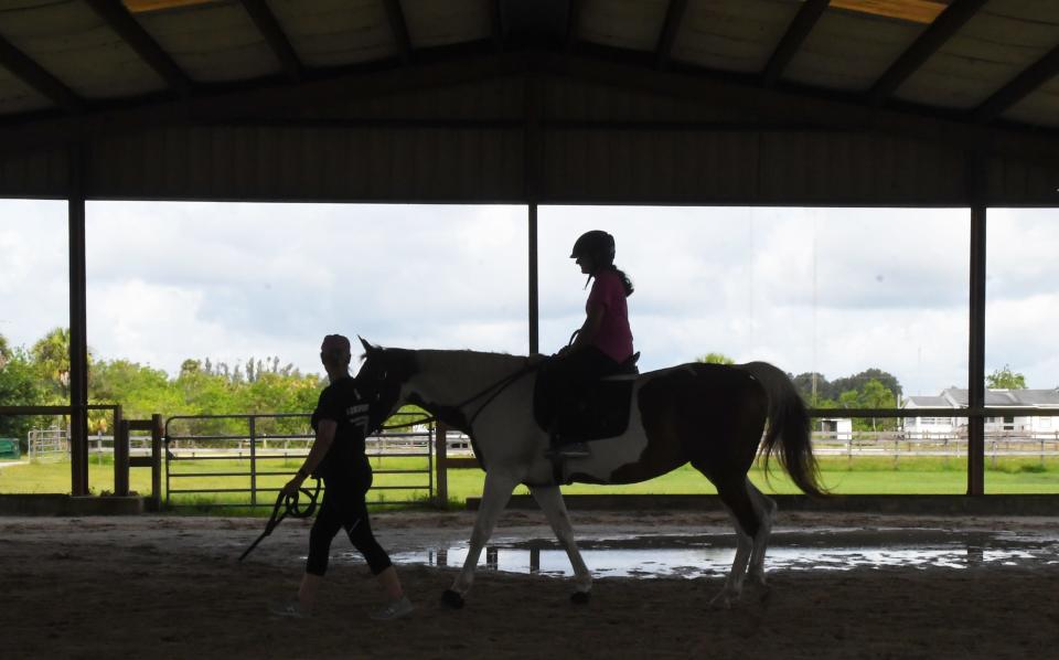 Harmony Farms Inc., a volunteer-based nonprofit in Cocoa, offers equine-assisted therapy for disabled people of all ages. They are in need of donations and volunteers.