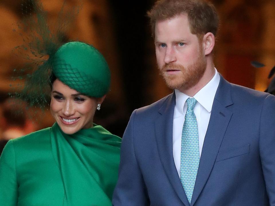 meghan markle prince harry march 2020