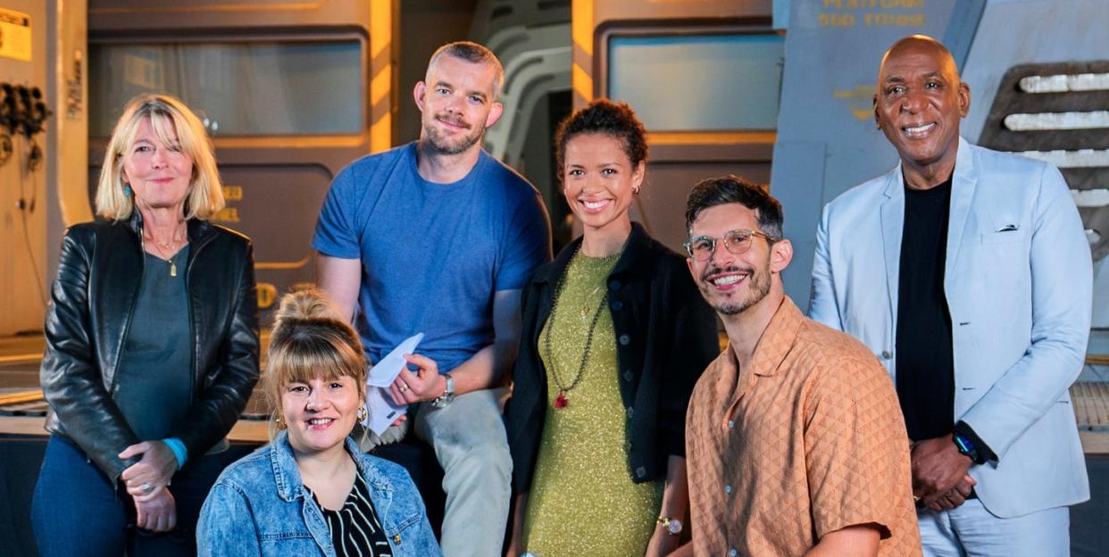 jemma redgrave, russel tovey, gugu mbatharaw, colin mcfarlane, ruth madeley, alexander devrient in the war between the land and the sea