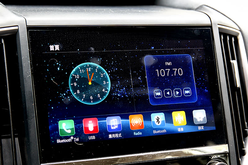 新年式Forester8吋中控螢幕改善觸控反應，Forester GT Edition更提供Apple CarPlay/Android Auto功能。