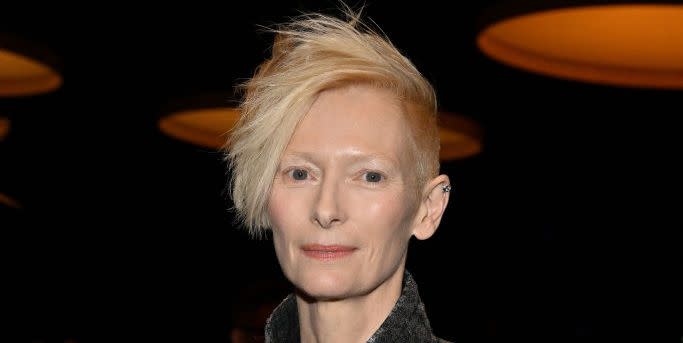 tilda swinton paris fashion week