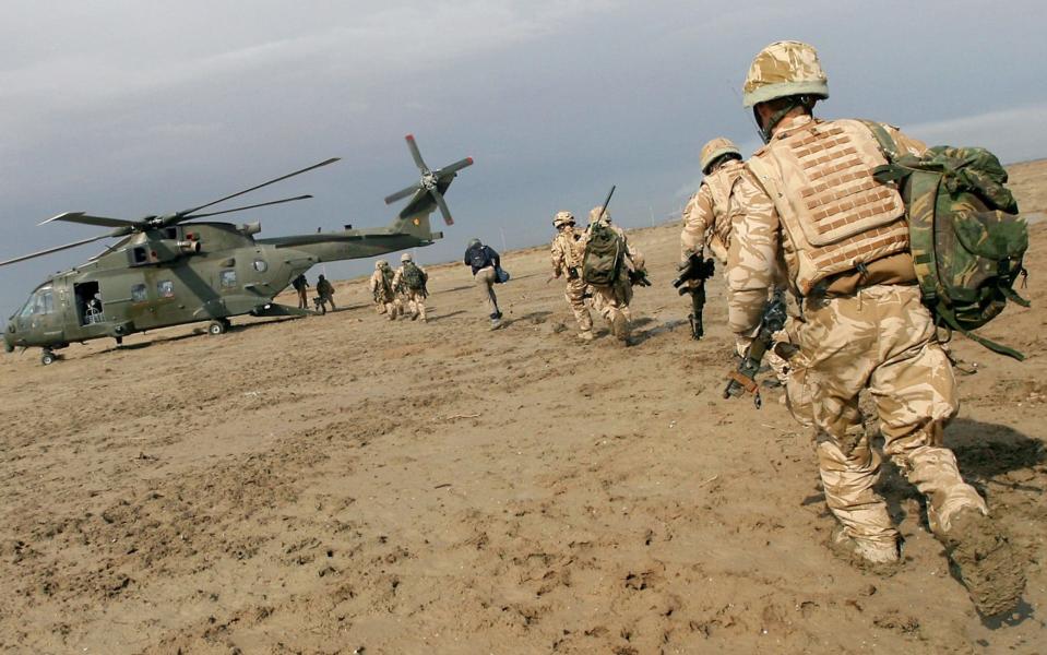 The phone line follows calls by campaigners for more help for struggling soldiers. File picture - PA