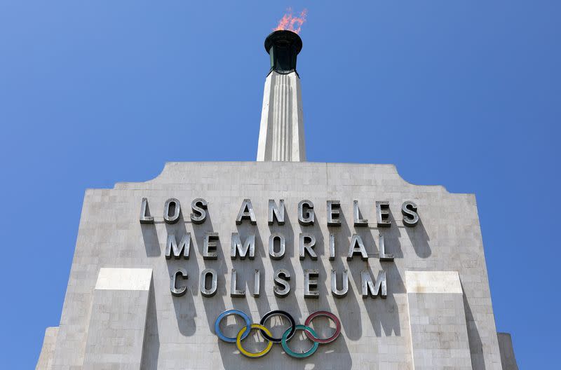FILE PHOTO: The Los Angeles Memorial Coliseum