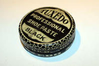 <p>This shoe polish was found in an apartment on the third floor of 97 Orchard St. in 1994. (Photo: Caters News) </p>