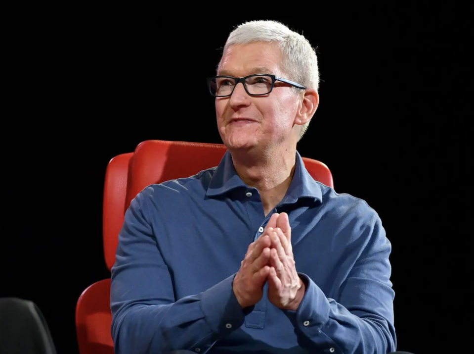 Tim Cook. - Copyright: Jerod Harris/Getty Images for Vox Media