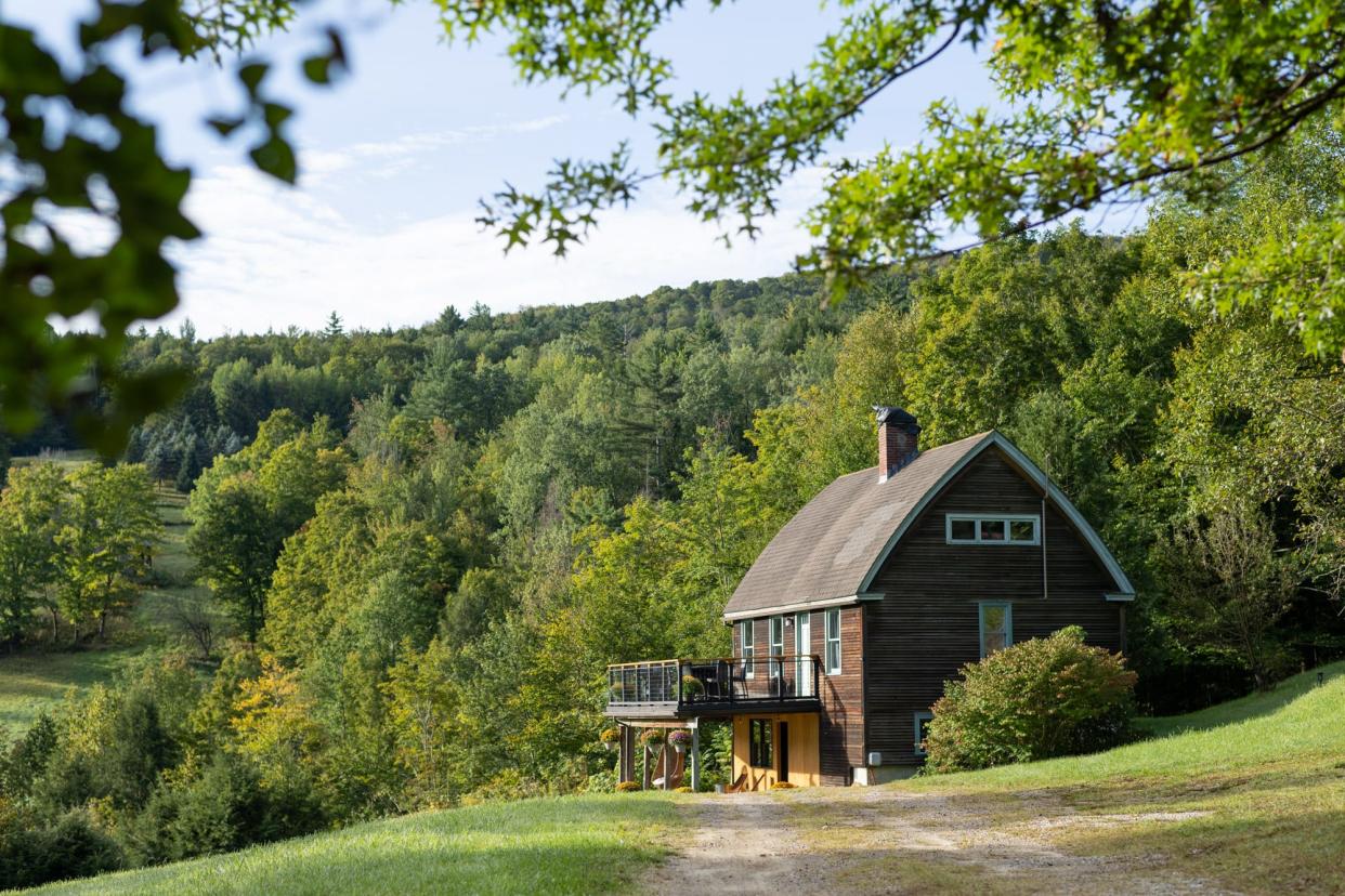 The Spring Hill House Airbnb in Starksboro, Vermont. It will be in the path of totality for the April 8, 2024 eclipse.