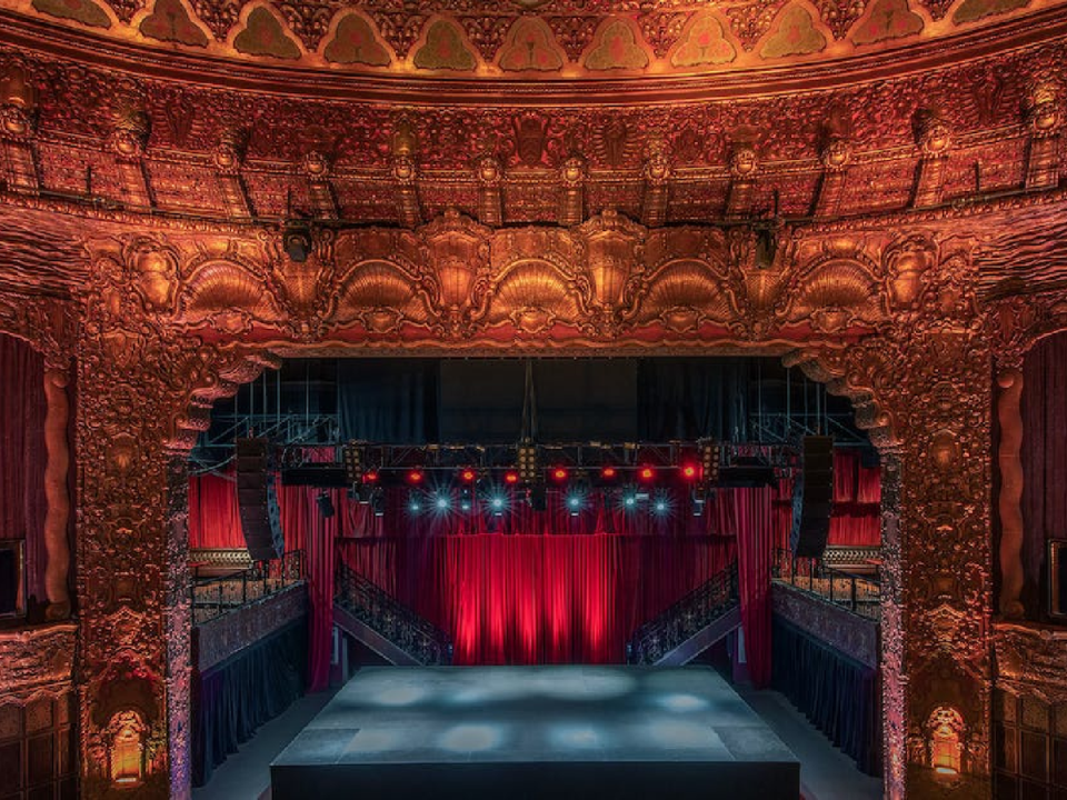 The final filming spot is opulent and grand (The Belasco)