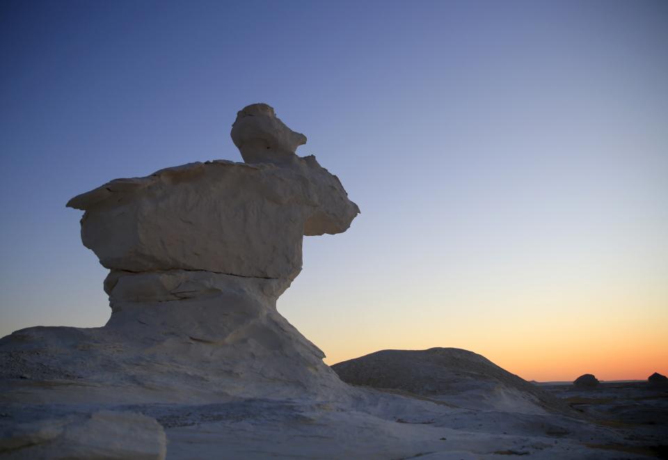 El espectacular desierto Blanco de Farafra