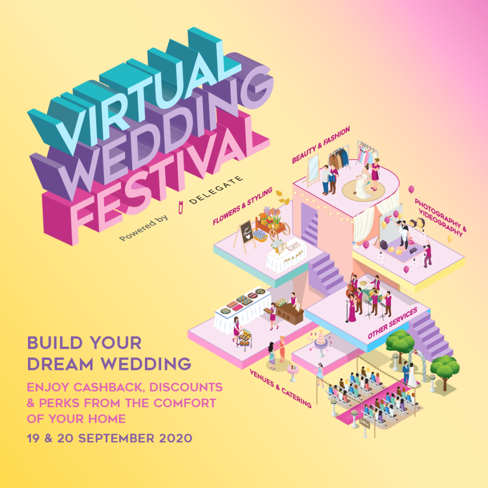 Delegate Virtual Wedding Festival. (PHOTO: Delegate)