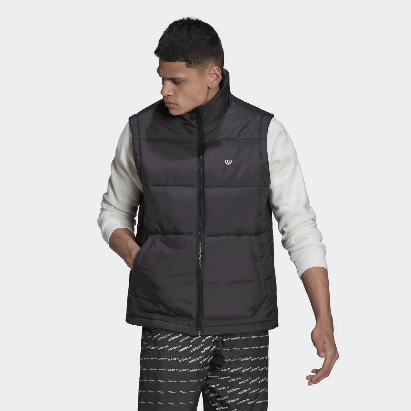 Padded Stand-Up Collar Puffy Vest