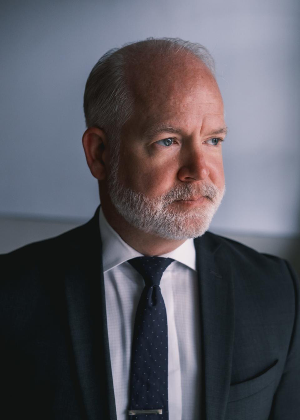 Ted Townsend, Chief Economic Development Officer for the Greater Memphis Chamber, poses for a portrait, Friday, Oct. 29, 2021, in Memphis, TN.