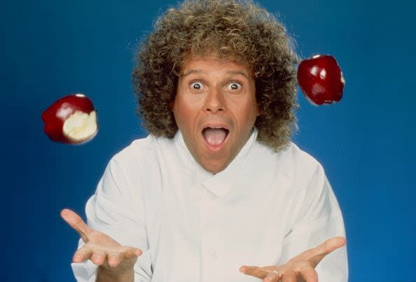 1984: Richard Simmons appears in a promotional photo for ABC in 1984.