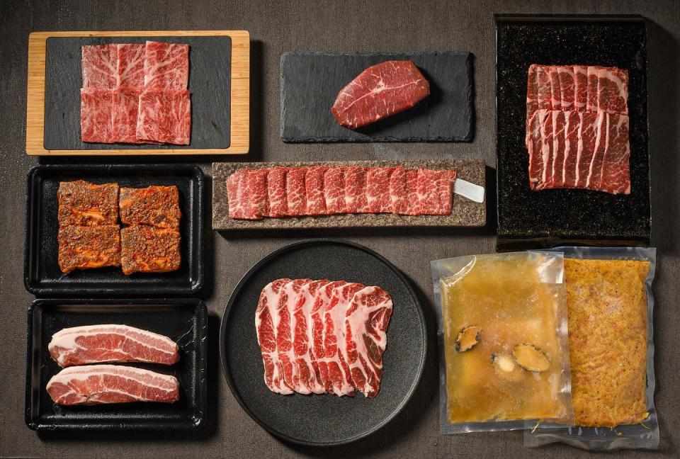 紅巢燒肉頂級日本A5和牛夢幻燒肉組NT2,380